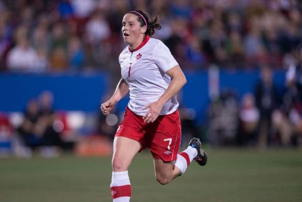RHIAN WILKINSON (CAN) | Defensora de las Portland Thorns, ya cuenta con más de 160 partidos con la selección, y es asistente técnica voluntaria de la University of Tennessee, donde ella estudió.