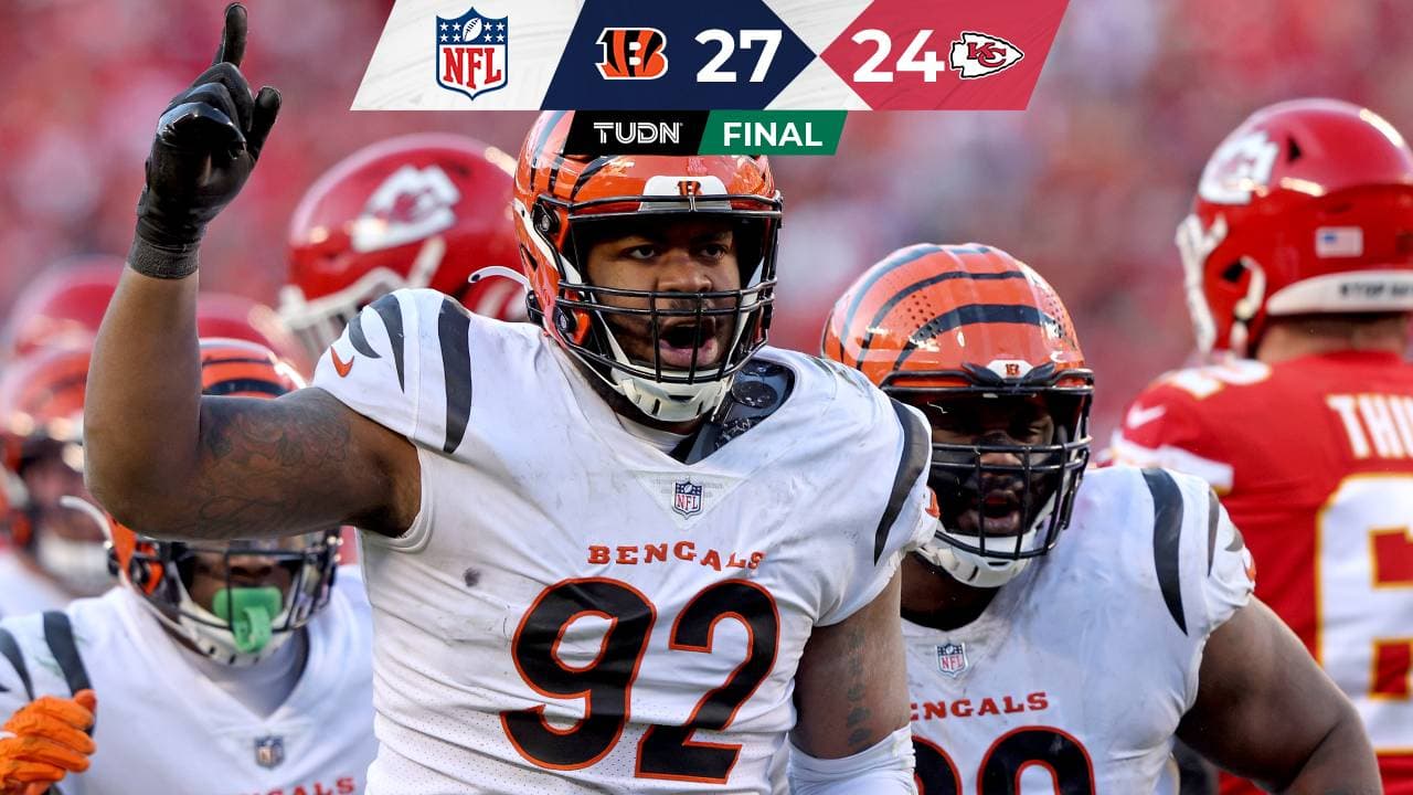 Cincinnati vence a Kansas City y va a su tercer Super Bowl