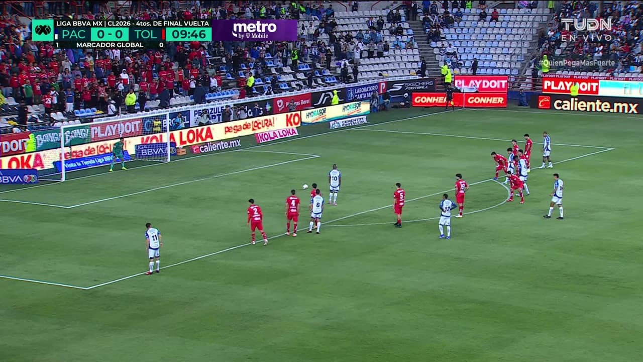 ¡GOL!  anota para Pachuca. Enner Valencia