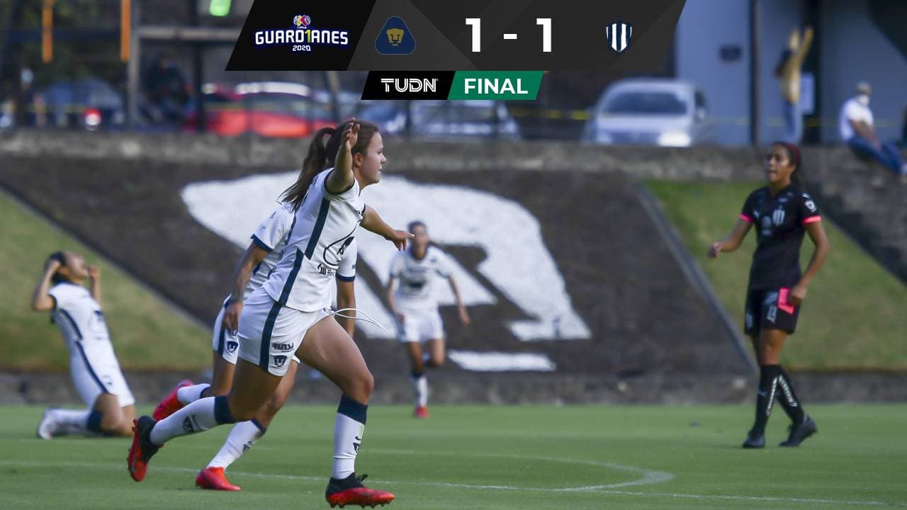 Laura Herrera evitó la derrota de Pumas en la ida de Cuartos de Final de la Liga MX Femenil.