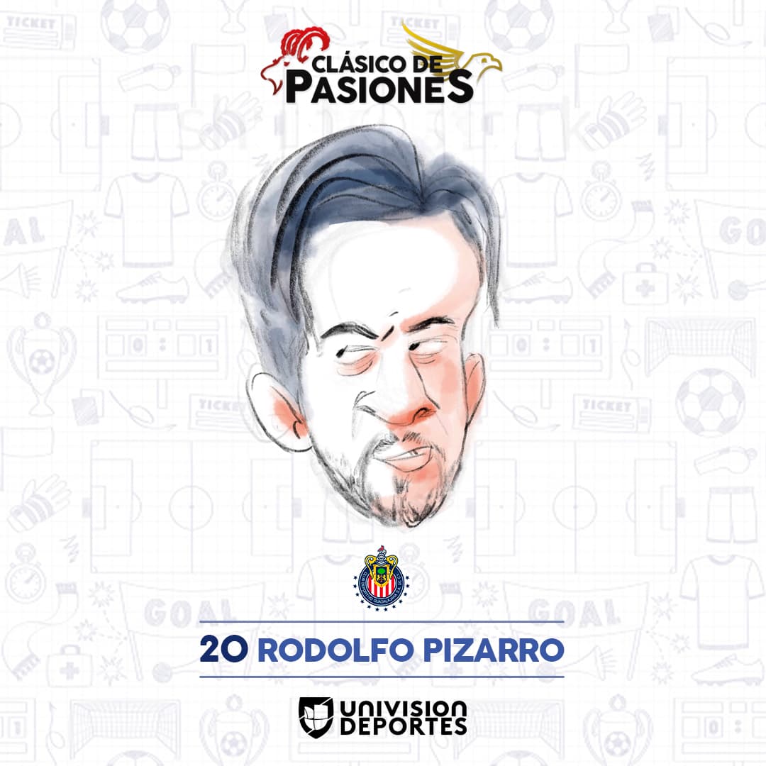 Llega el Clásico Nacional en el que Chivas recibirá al América y, para darle una imagen diferente a sus protagonistas, te los presentamos como caricaturas.