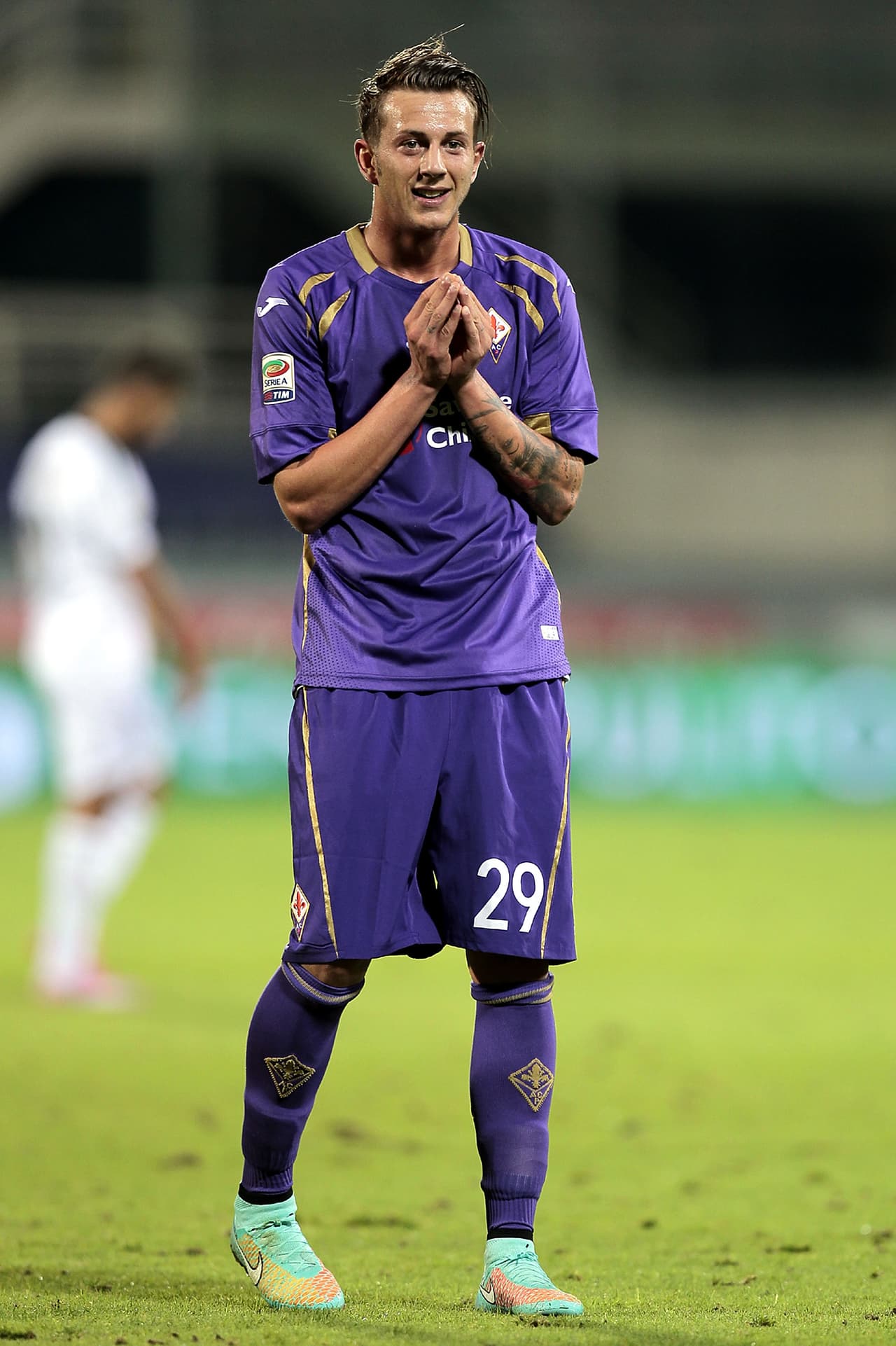 En la casilla 14 está el extremo italiano Federico Bernardeschi quien solía jugar para la Fiorentina.