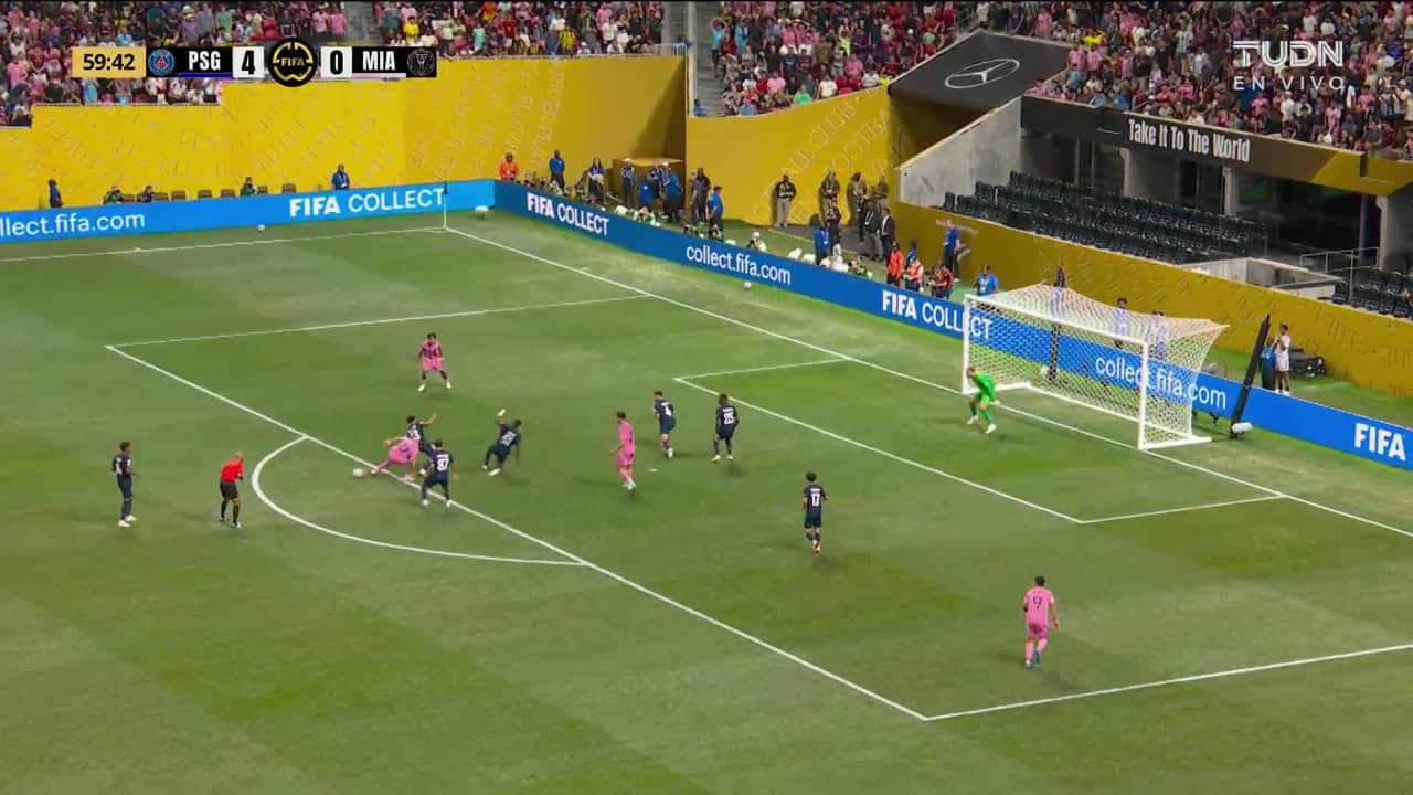 Le cambió la cara al Miami ¡Pero no pueden con la muralla del PSG!