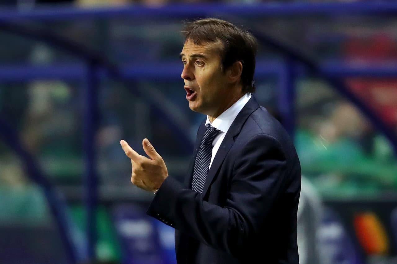 El estratega español no daba crédito a la derrota de su equipo en Tallin.