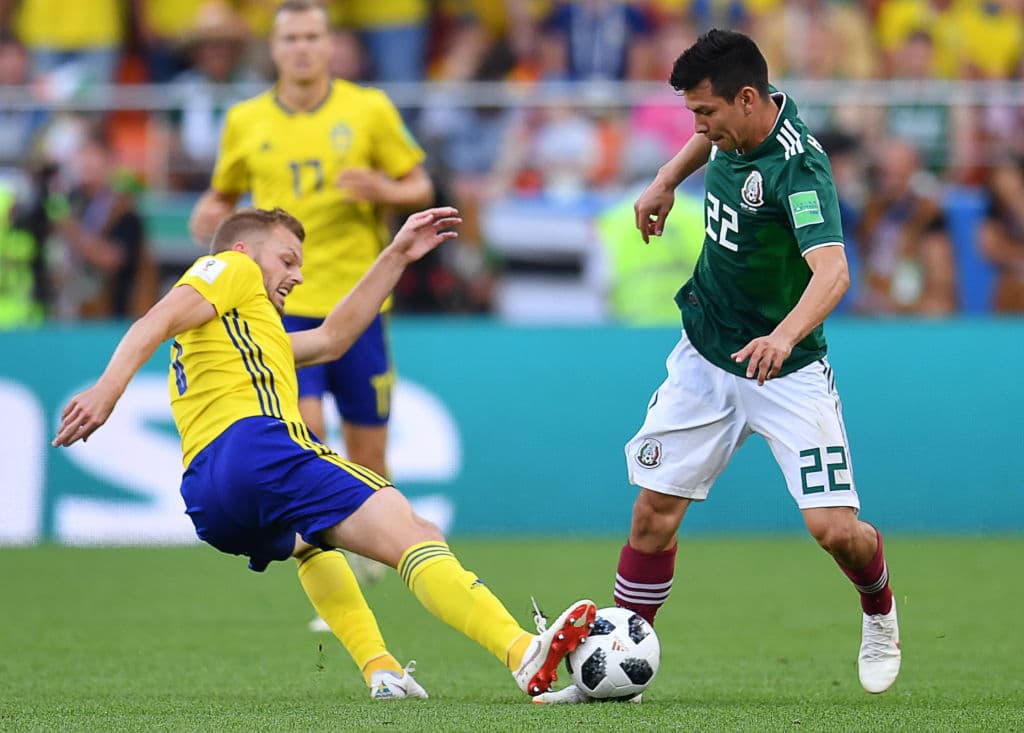 México no lució cómodo en sus ataques y Suecia contuvo las arremetidas por las bandas de Hirving Lozano.