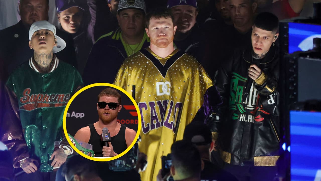 ¿Quién acompañará a Canelo hacia el ring en Las Vegas? 
