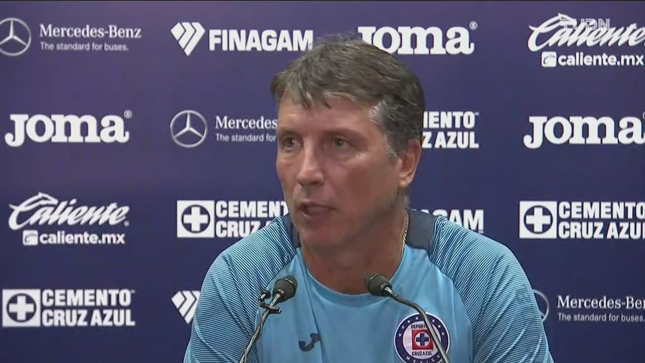 Siboldi sobre la situación de Cruz Azul: "Duele y es frustrante"