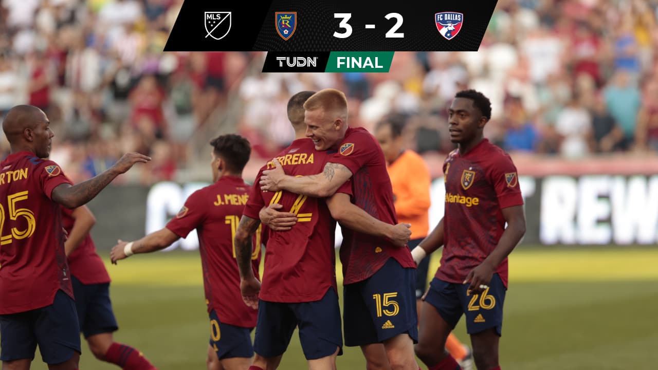 Menéndez y Rusnák concretan voltereta del Real Salt Lake