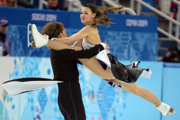 Tampoco hubo sorpresas en el programa corto de la prueba de danza de patinaje artístico.