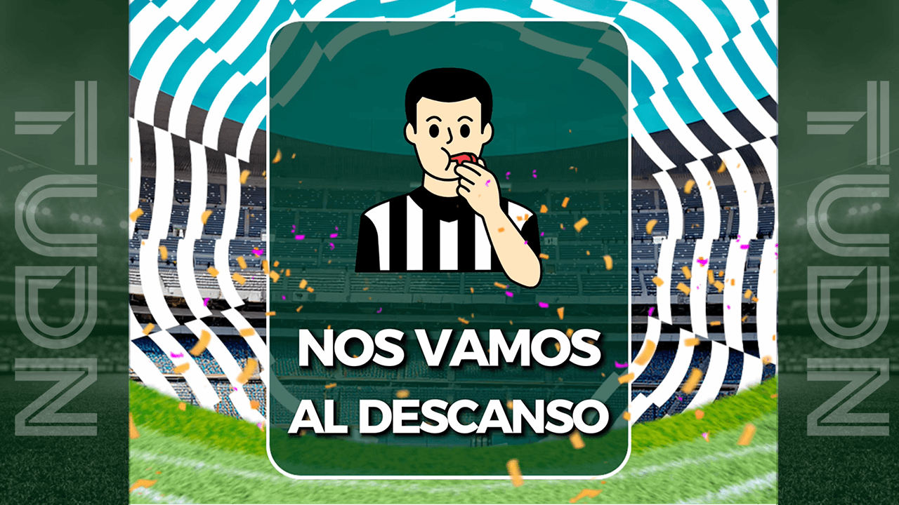 ¡Nos vamos al medio tiempo de este partidazo de la Copa del Mundo!