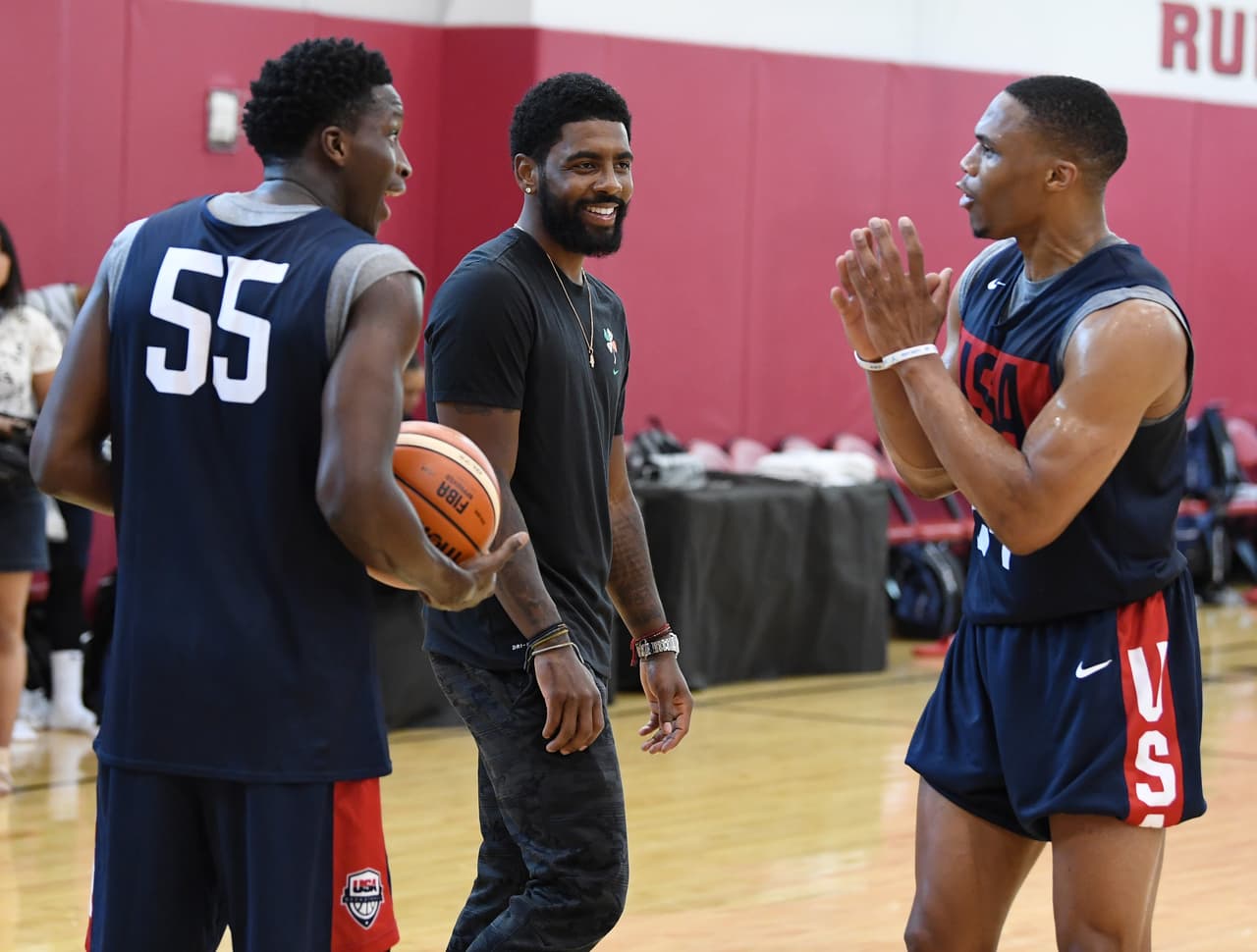 El buen ambiente en el entrenamiento era contagioso.