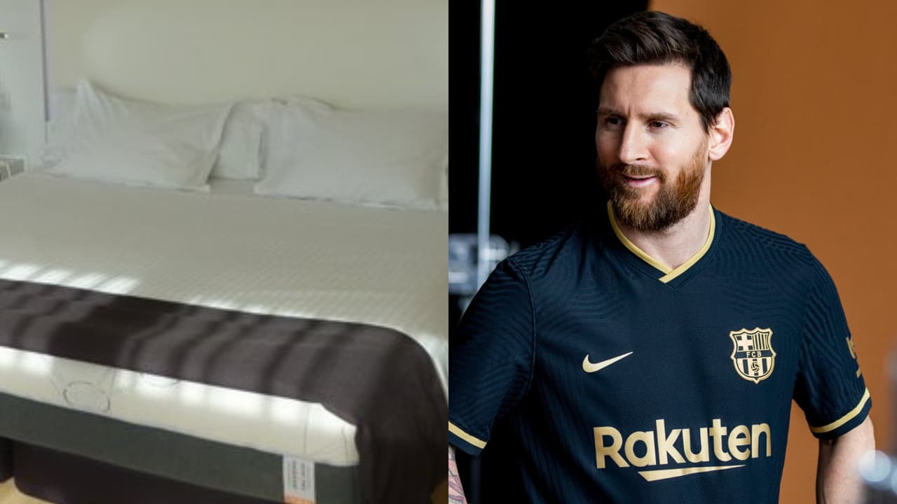 ¡'Mata' al bicho! Lionel Messi tiene una cama anti-coronavirus