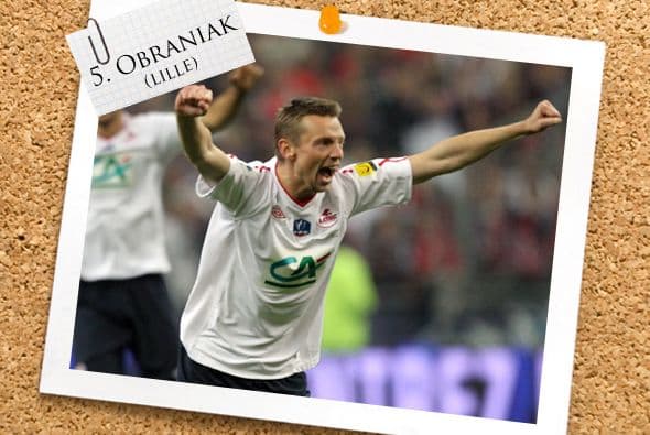 Ya en la mitad del campo, tenemos a Ludovic Obraniak.