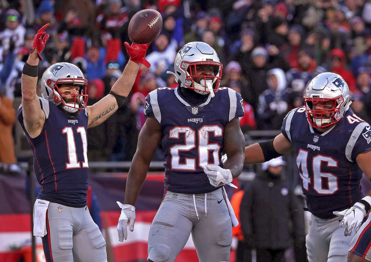 Sony Michel consiguió tres touchdowns y más de 130 yardas por la vía terrestre en la victoria de Playoffs sobre los Chargers.