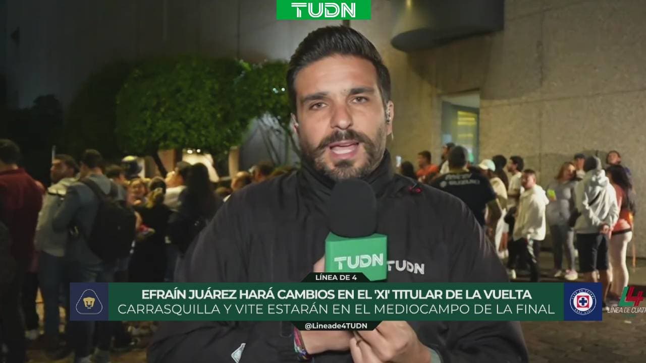 Efraín Juárez contempla cambios para el partido de vuelta ante Cruz Azul