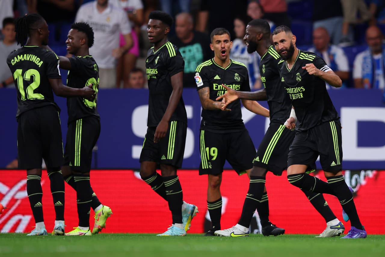 Real Madrid sigue con el paso perfecto luego de vender al Espaanyol con una gran actuación de Benzema.