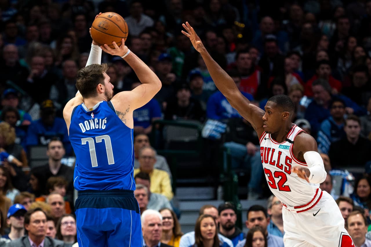 Mavericks 118-110 Bulls. Los Bulls sufren en casa a Luka Doncic, que los volvió locos toda la noche.