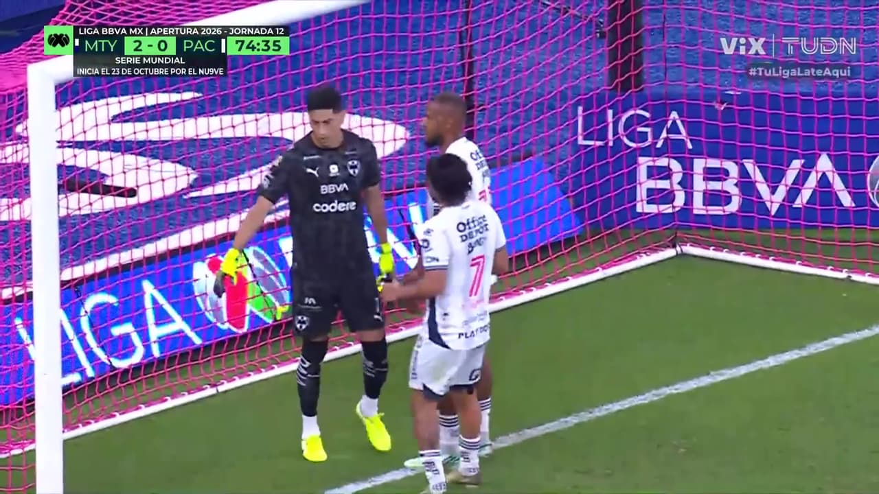 ¡Gol y polémica! Rondón hace el 2-1 pero Monterrey pedía falta previa