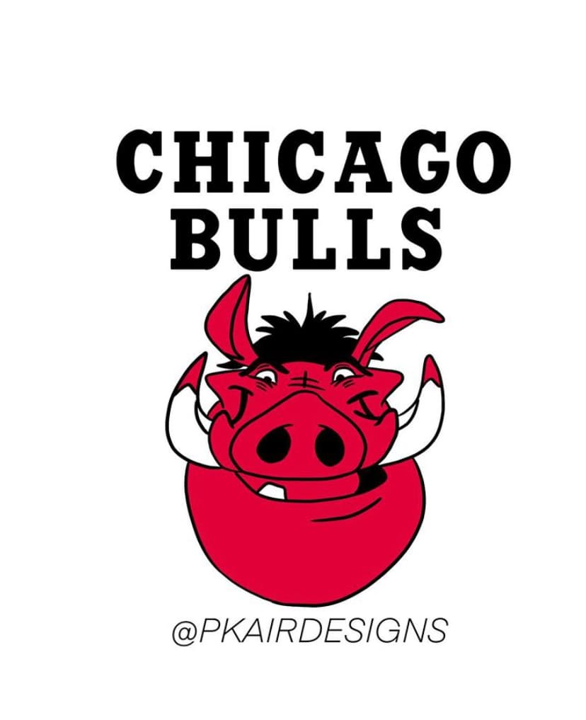 <b>Chicago Bulls</b>
<br>Puma, uno de los personajes principales del Rey León, estaría representando al equipo de Chicago.