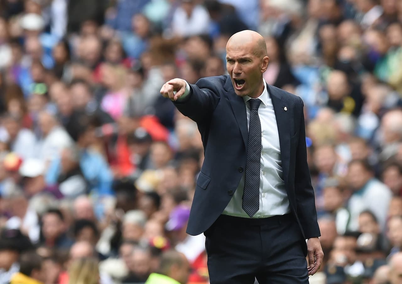 Zinedine Zidane es uno de los dos estrategas con más títulos tras conseguir tres con el Real Madrid.