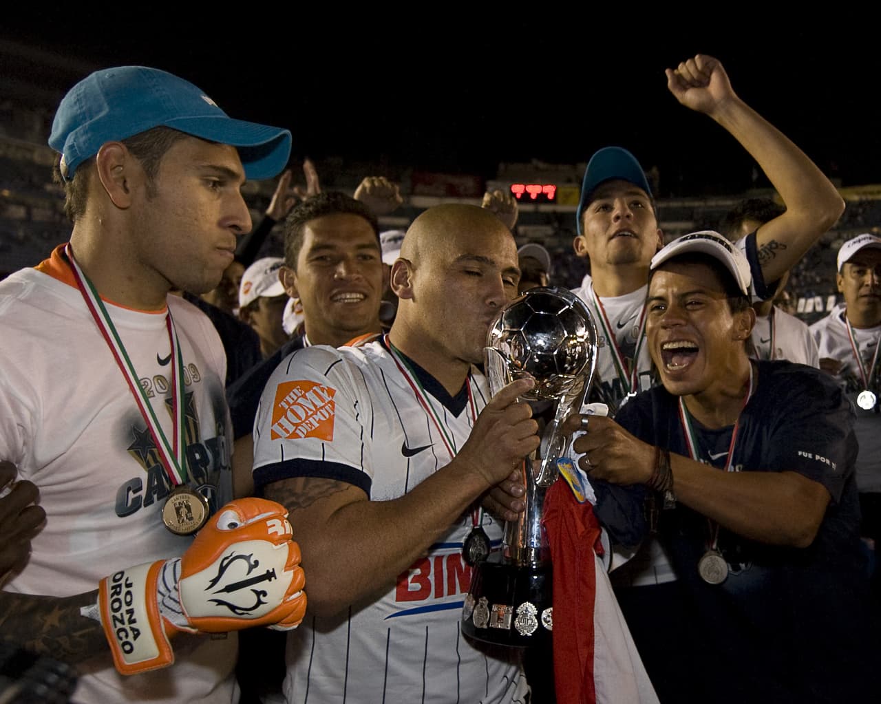 Morelia (Invierno 2000); Toluca (Apertura 2005); Monterrey (Apertura 2009) y Tigres (Apertura 2015).