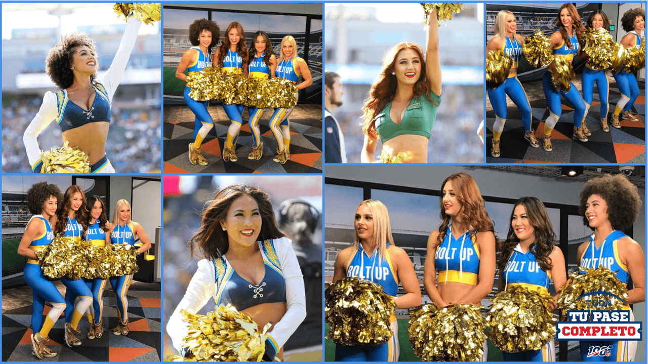 Esta mañana TUDN recibió una visita especial tras contar con la presencia de las Cheerleaders de Los Angeles Chargers.