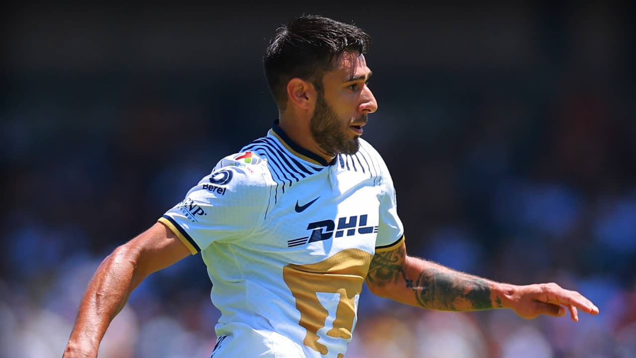 Toto Salvio se pierde diez días de acción con Pumas