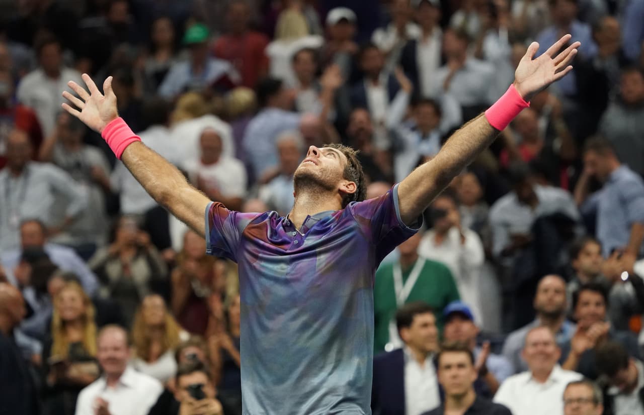 Del Potro dejó en el camino a Federer y enfrentará a Nadal en semifinales del US Open