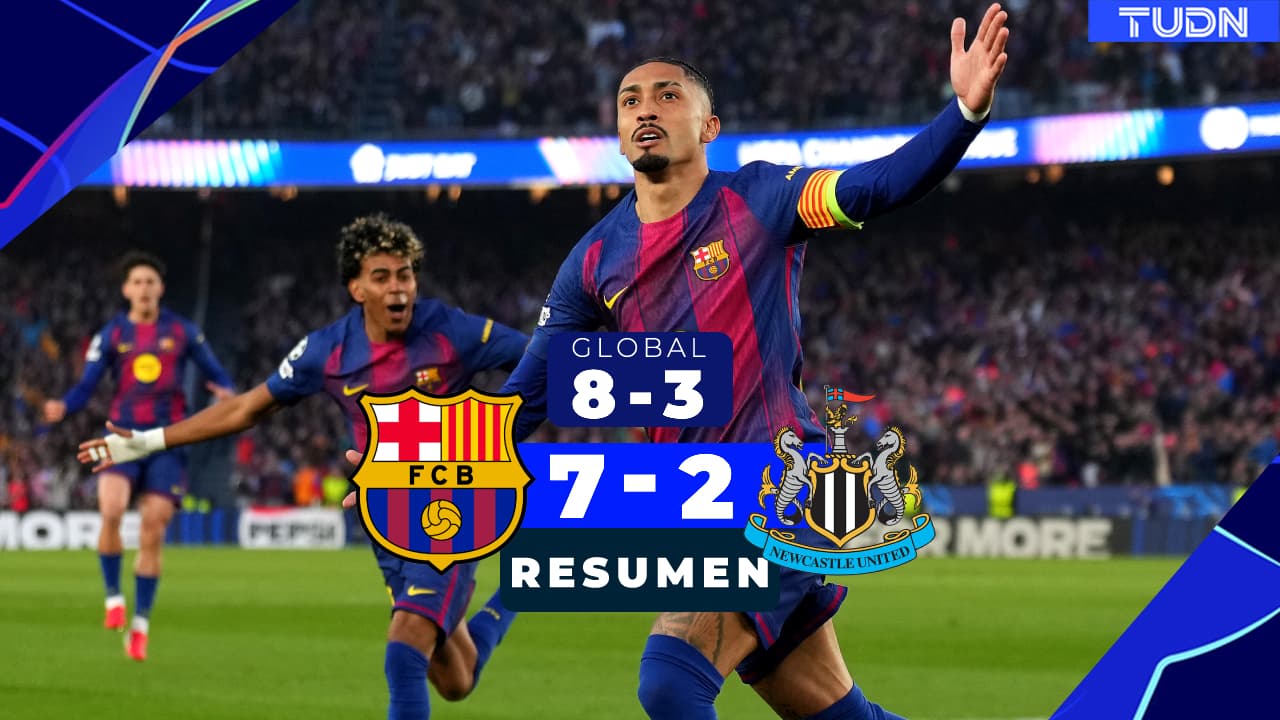 Resumen | Barcelona vs Newcastle: Barca humilla a las Urracas y se clasifica