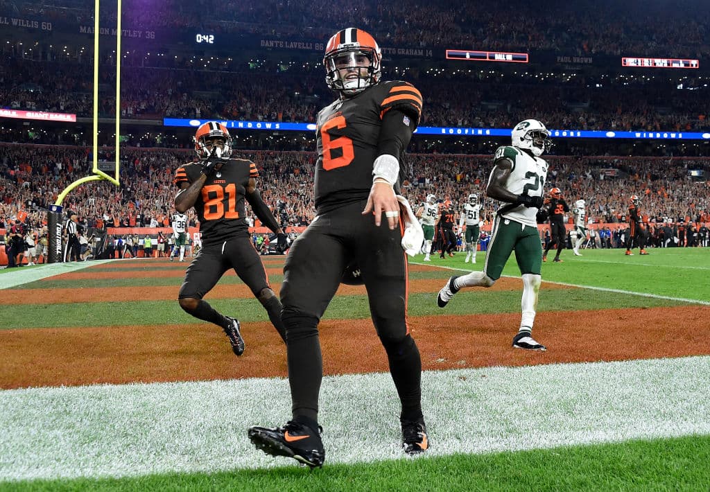 La última vez que los Cleveland Browns habían ganado un partido oficial en la NFL los Chargers aún eran de San Diego, el 24 de diciembre de 2016. Esta noche, los Browns ganaron 21-17 a los NY Jets.