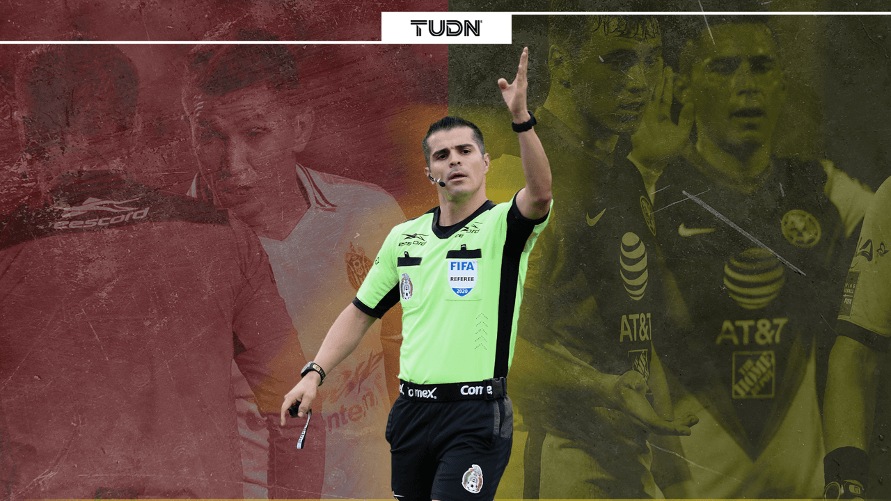 Árbitro del América vs. Chivas, tiene pasado polémico con ambos equipos