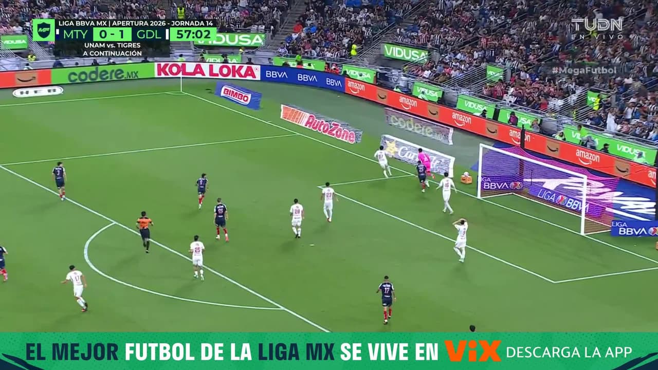 ¡Enferma atajada del Tala! Pónganse de pie ante tremendo vuelo para evitar el gol de Rayados