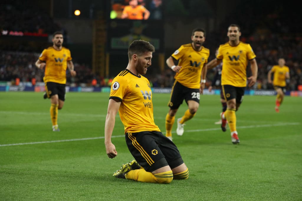 Corrían 37 minutos de partido cuando el irlandés Matt Doherty le daba ventaja de 2-0 a Wolverhampton.
