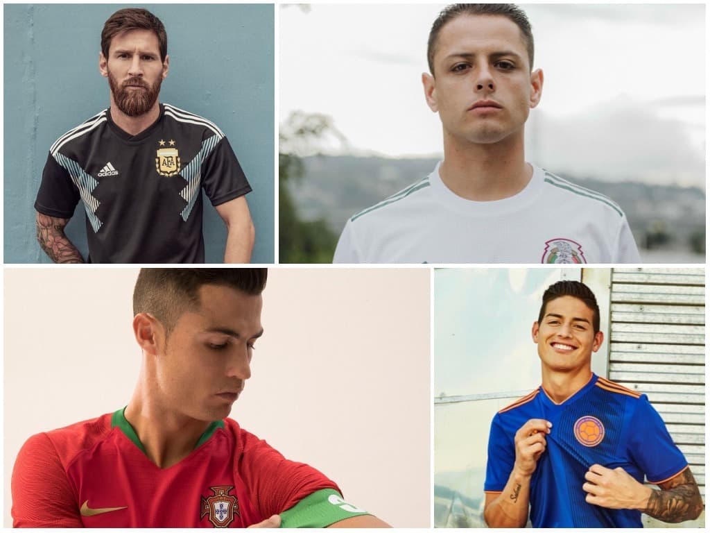 Aunque aún faltan algunas playeras de Puma, Nike, New Balance y Adidas por conocerse, estas son la mayoría de las que se llevarán este verano en suelo ruso.
