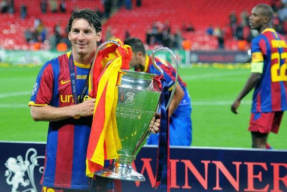 El 2011 marcaría otro gran galardón para el Barcelona y para Messi, en este año conquistarían otra Liga de Campeones venciendo con claridad y contundencia al Manchester United en la gran final.