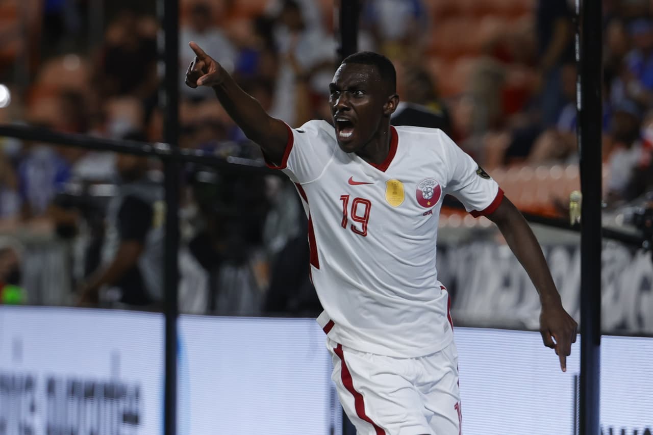 Almoez Ali no se guardó nada y así lo celebró.