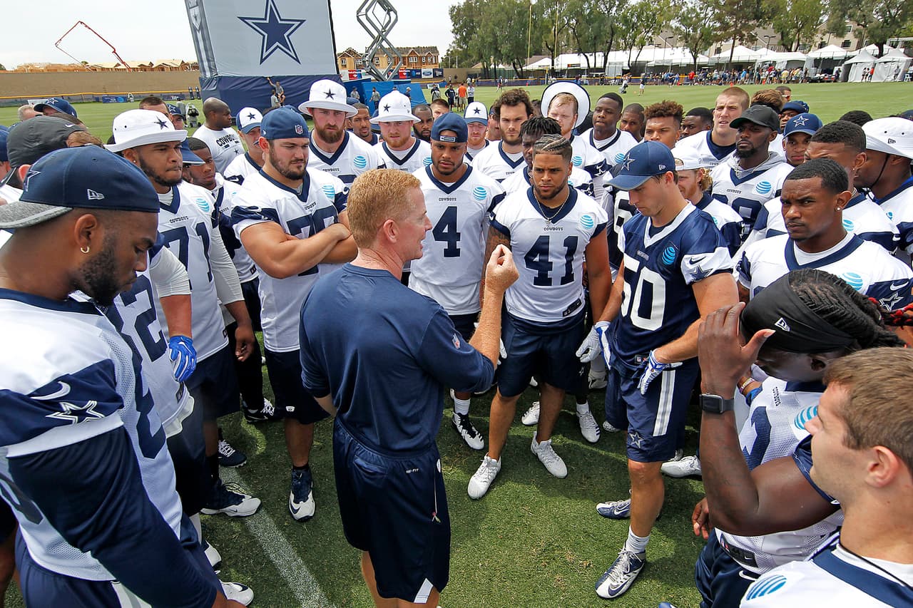 El training camp de los Dallas Cowboys comenzó este lunes 24 de julio en el River Ridge Residence Inn de Oxnard, California con la presencia de todas las estrellas del equipo.