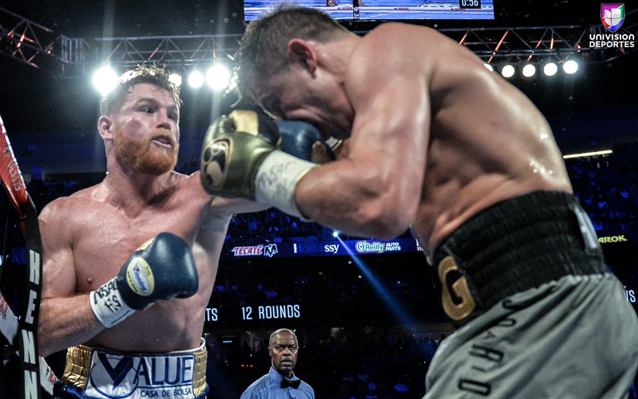 Saúl 'Canelo' Álvarez lanzó 233 jabs y conectó solamente 55, y 114 de 272 golpes de poder durante la contienda en la T-Mobile Arena de Las Vegas.