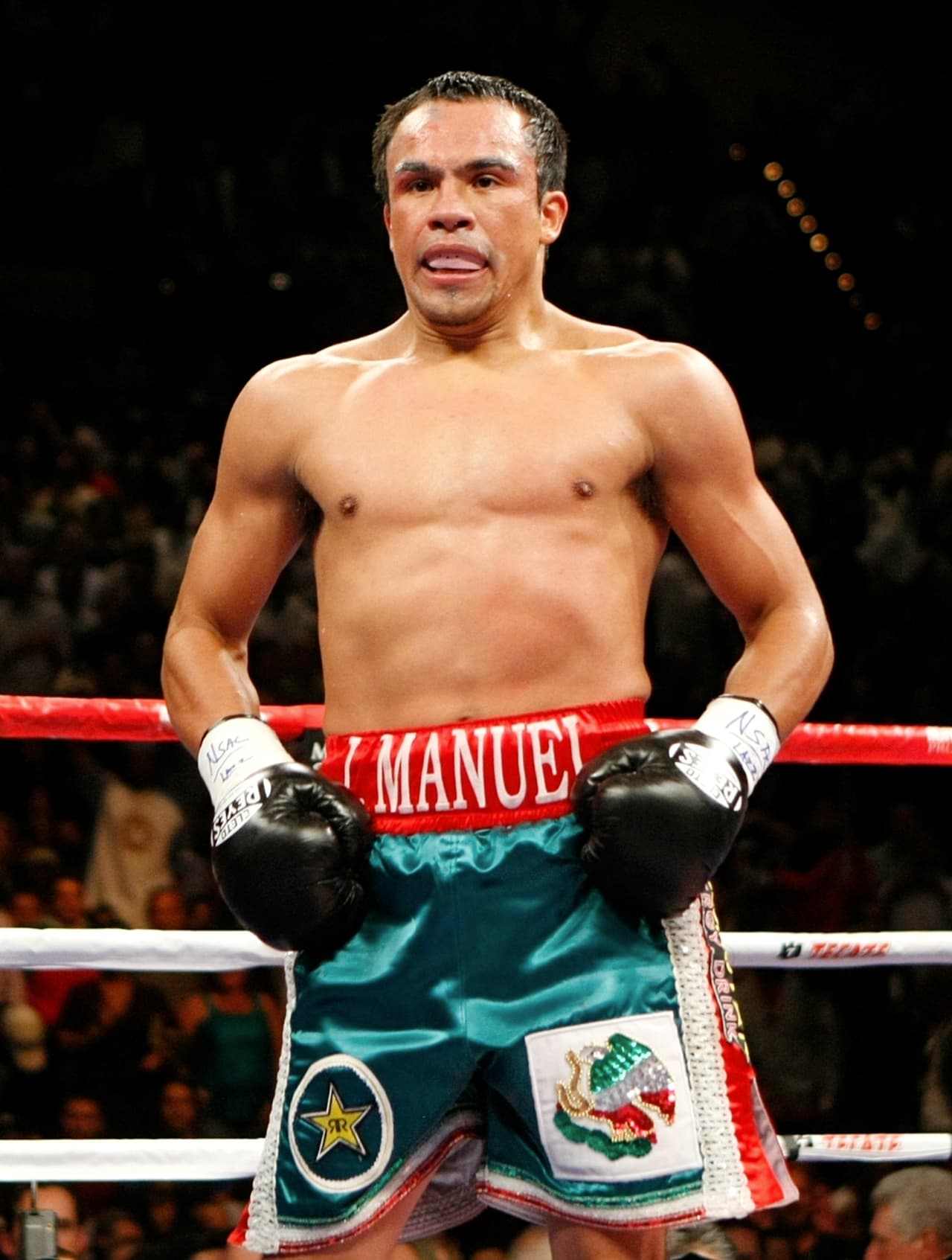 Fue hasta su novena pelea que Márquez debutó en los Estados Unidos con una victoria ante Israel González.