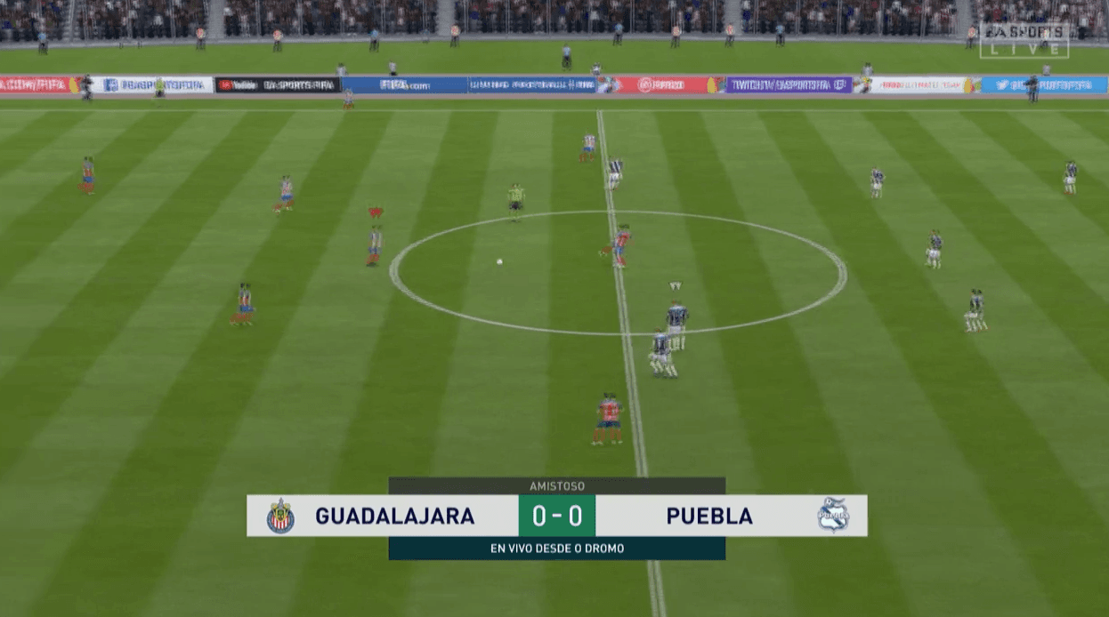 Cayeron las Chivas del 'Nene' Beltrán 0-1 con el Puebla de Ormeño que se mete en zona de Liguilla en el torneo virtual de la eLiga MX.