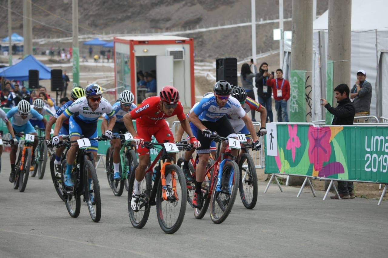 José Gerardo Ulloa también compitió en la prueba de Cross Country Olímpico, en la rama masculina, del ciclismo de montaña.