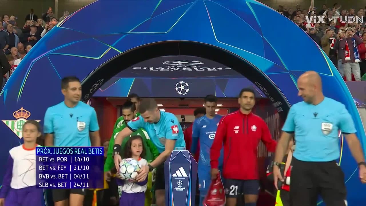 Lille vs. Real Betis - Game Highlights