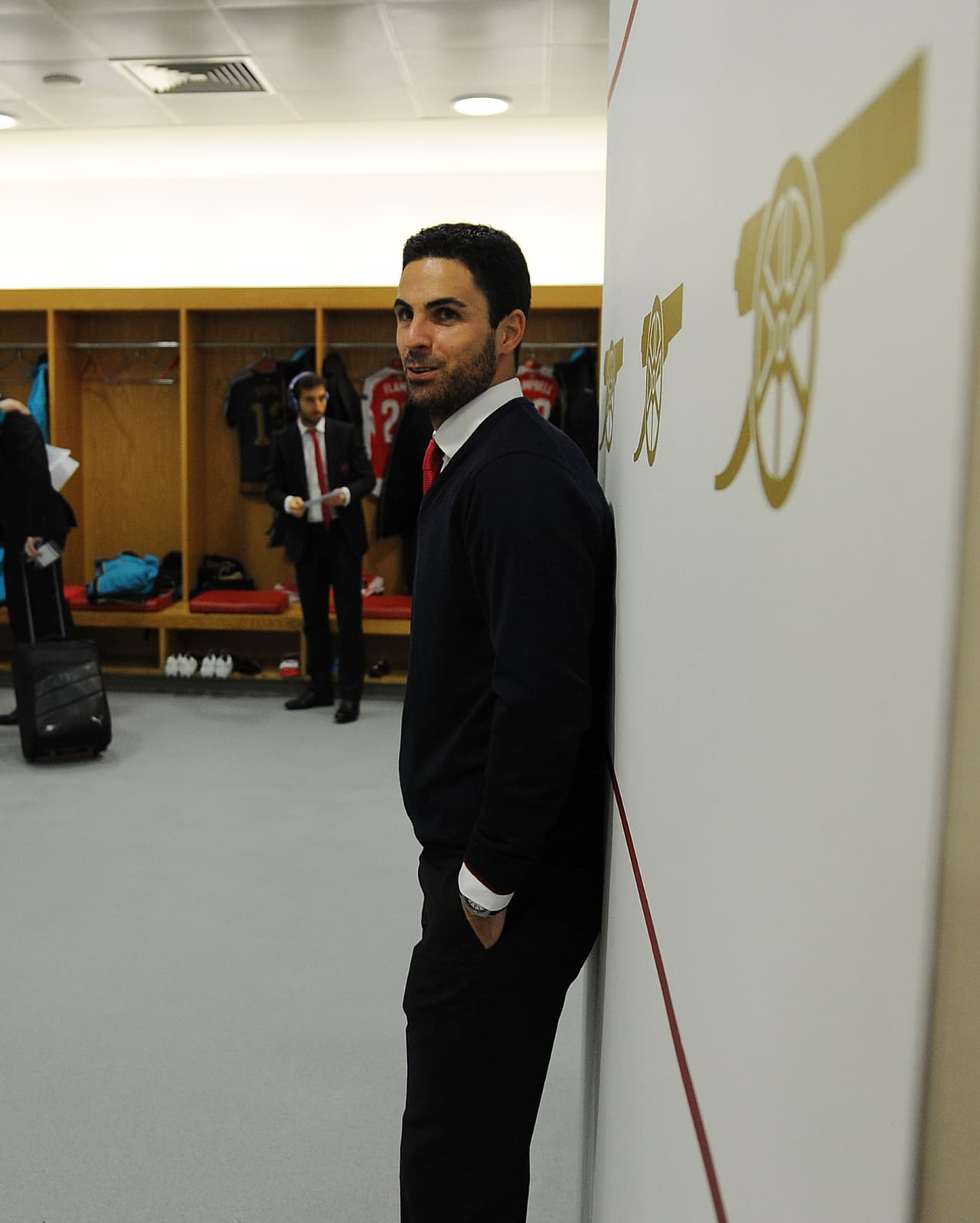 Mikel Arteta, capitán del Arsenal.