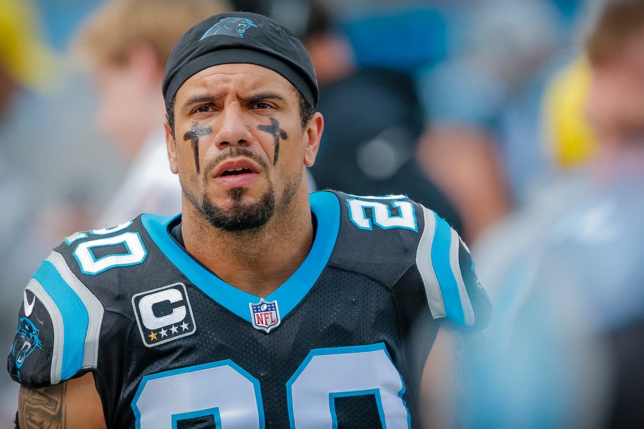 Kurt Coleman era uno de los líderes de la defensa de Carolina.