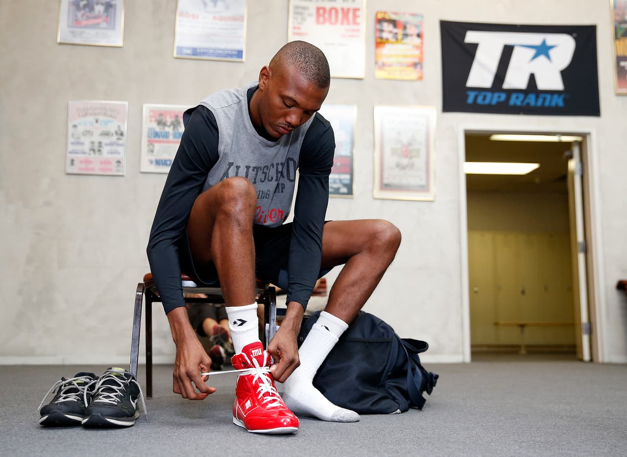 Oscar Valdez, Chria Avalos, Aaron Prior y Jesse Hart enseñaron sus armas y demostraron que están listos para sus combates del próximo 11 de septiembre.