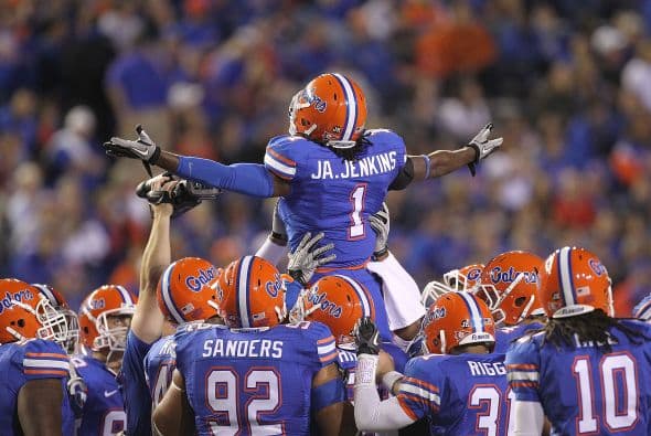 Esquineros: 3. Janoris Jenkins, North Alabama - Altura: 1.78 m - Peso: 83 kg