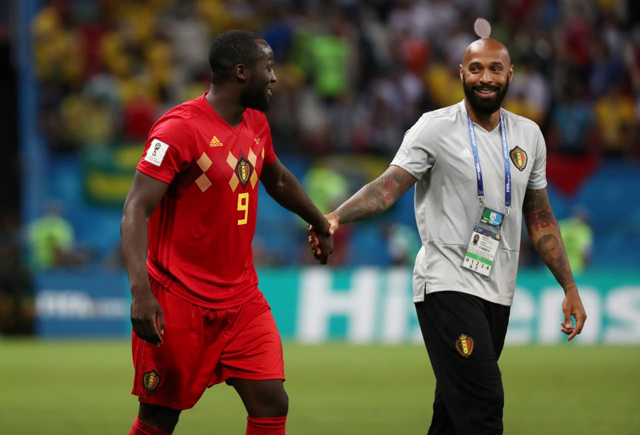 Henry guía en el presente Mundial los pasos de Lukaku, una de las figuras del torneo.