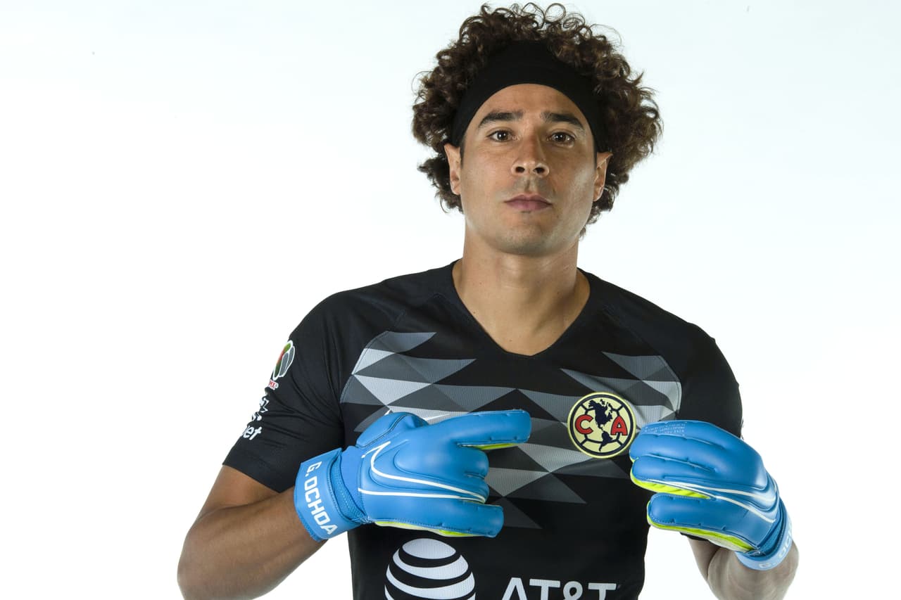 GUILLERMO OCHOA during the América team session during the Torneo Apertura 2019 of the Liga BBVA MX, at Coapa Facilities, on August 16, 2019. 
<br>
<br> GUILLERMO OCHOA durante la sesión del Equipo América durante el Torneo Apertura 2019 de la Liga BBVA MX, en las Instalaciones de Coapa, el 16 de Agosto de 2019.