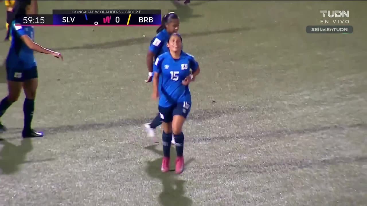 ¡Golazo de Danya Gutiérrez! Doblete para la salvadoreña