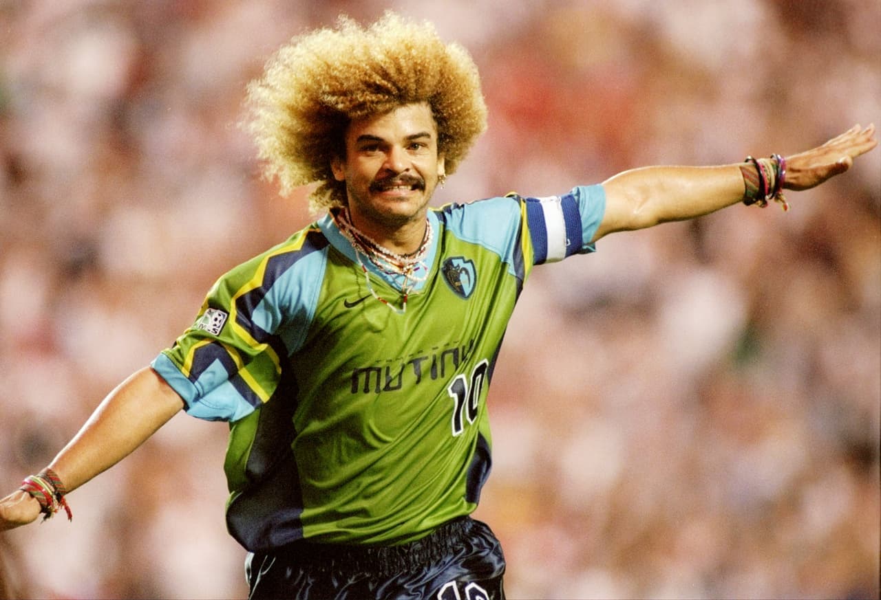 Carlos Valderrama fue nombrado como el MVP en 1996 y 1997 con sus espectaculares juegos liderando la conferencia del Oeste, algo que muchos colombianos aún recuerdan.